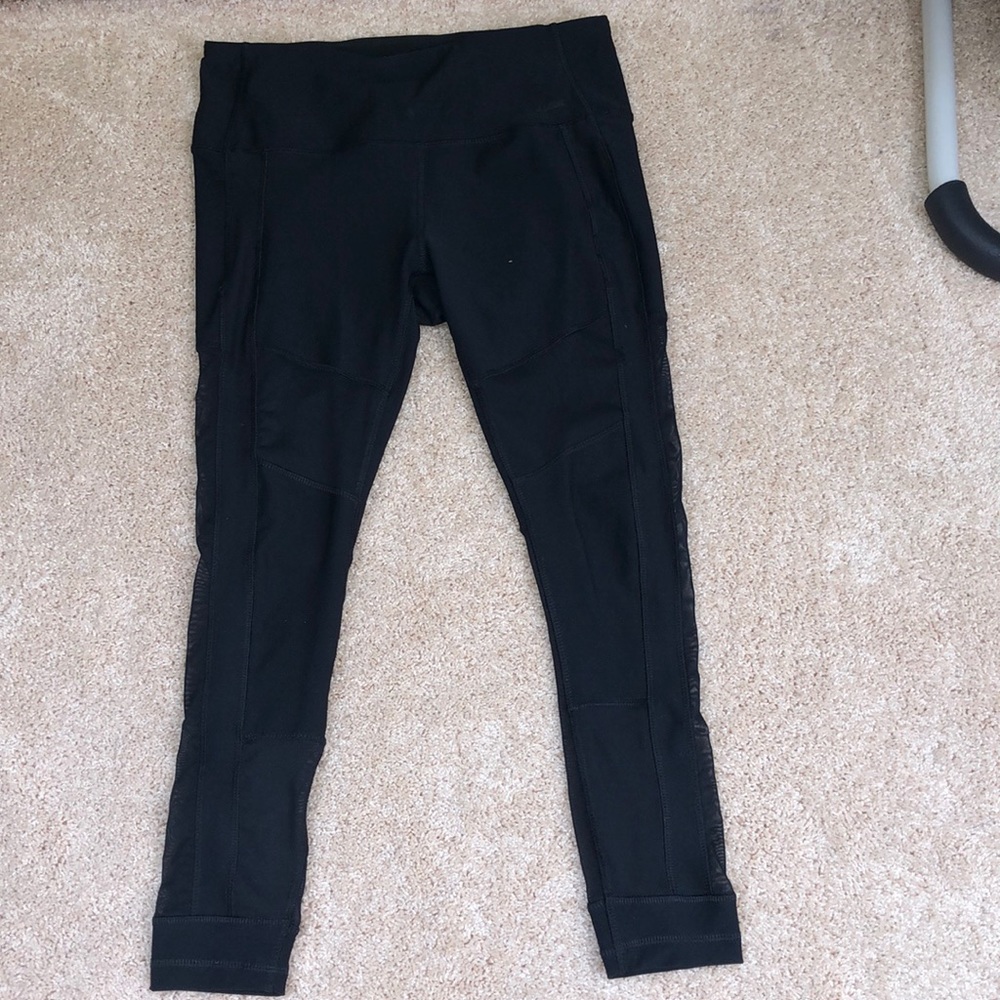 Mesh Athletic Capris